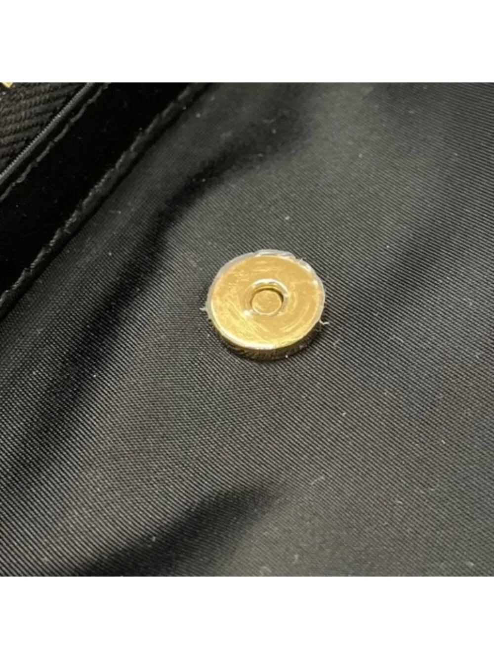 Versace Nylon Backpack Cowhide Black Medusa